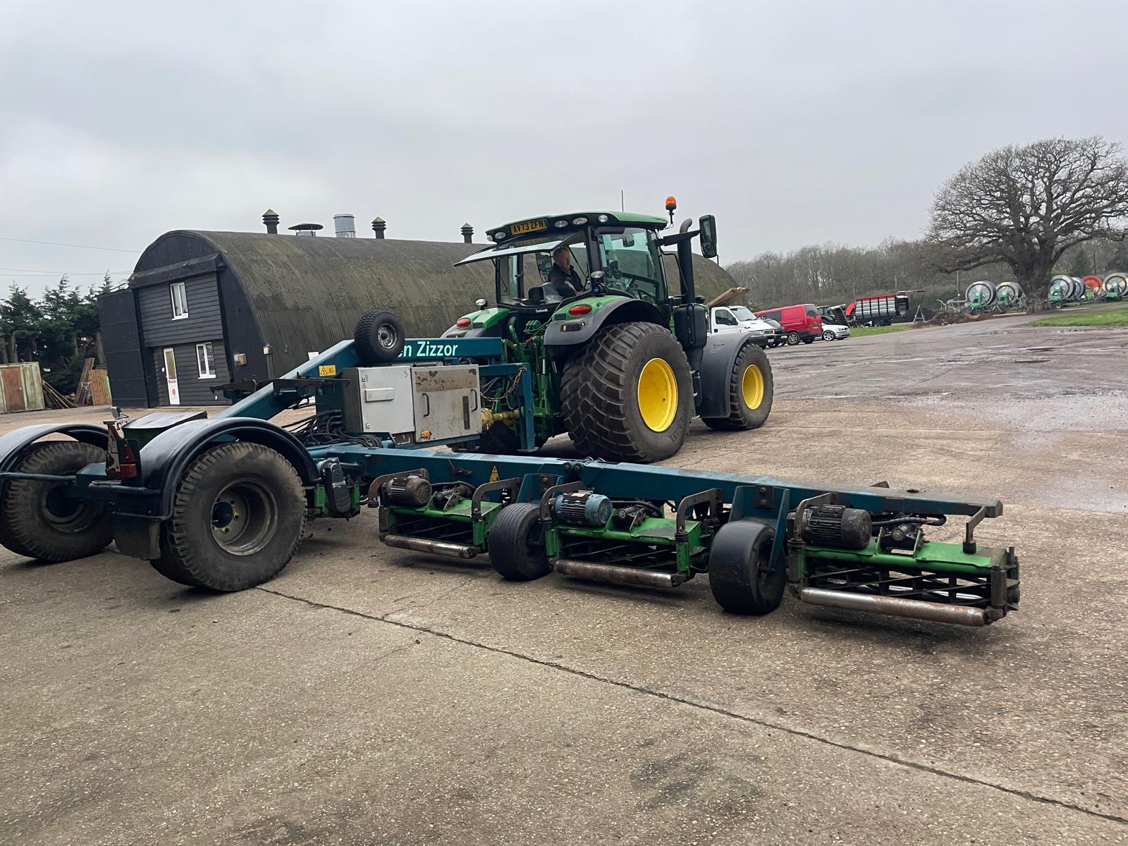 2007 Leijenaar Green Zizzor 10.5 metre electric cylinder mower. for sale